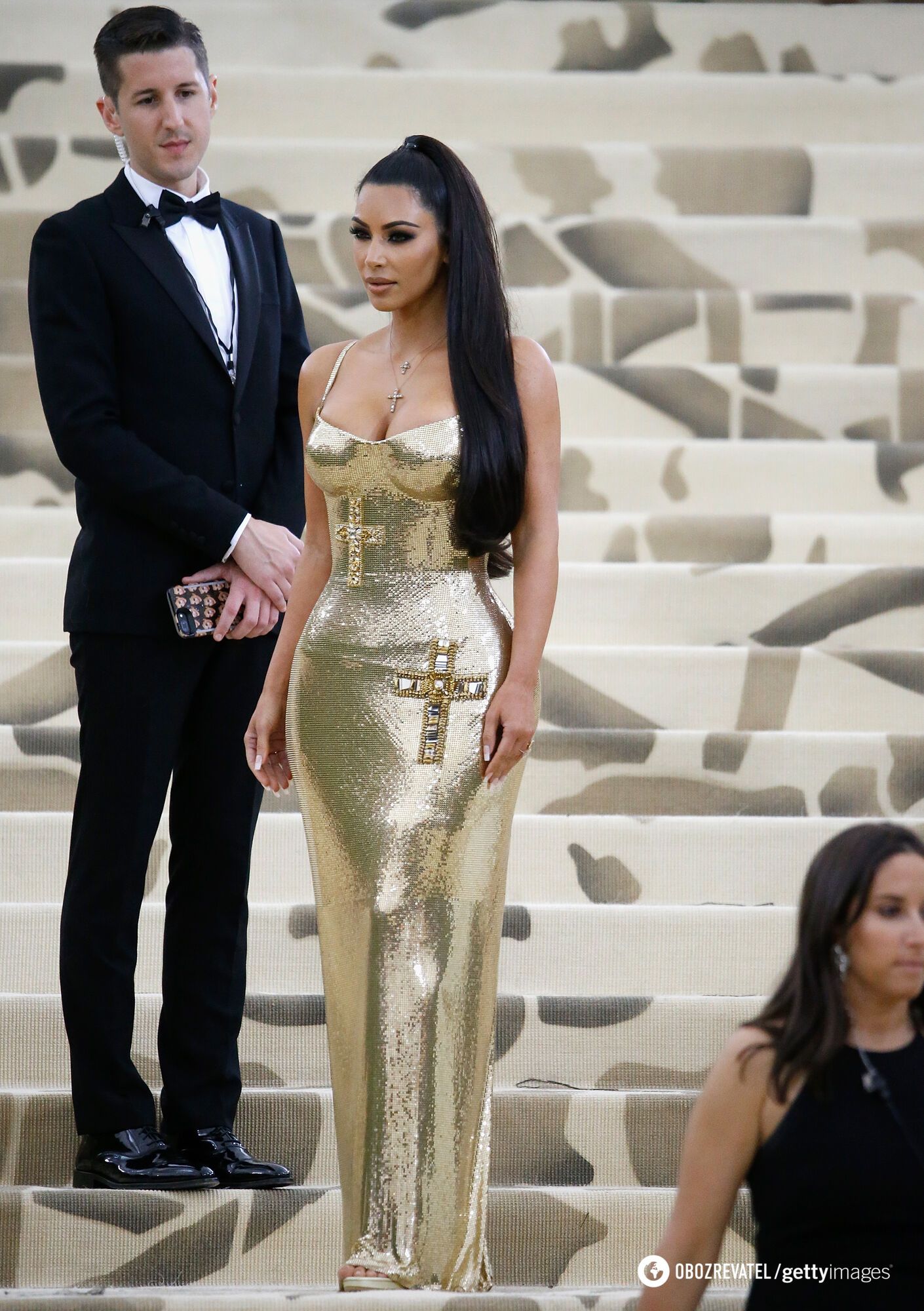 Ким Кардашьян в Versace