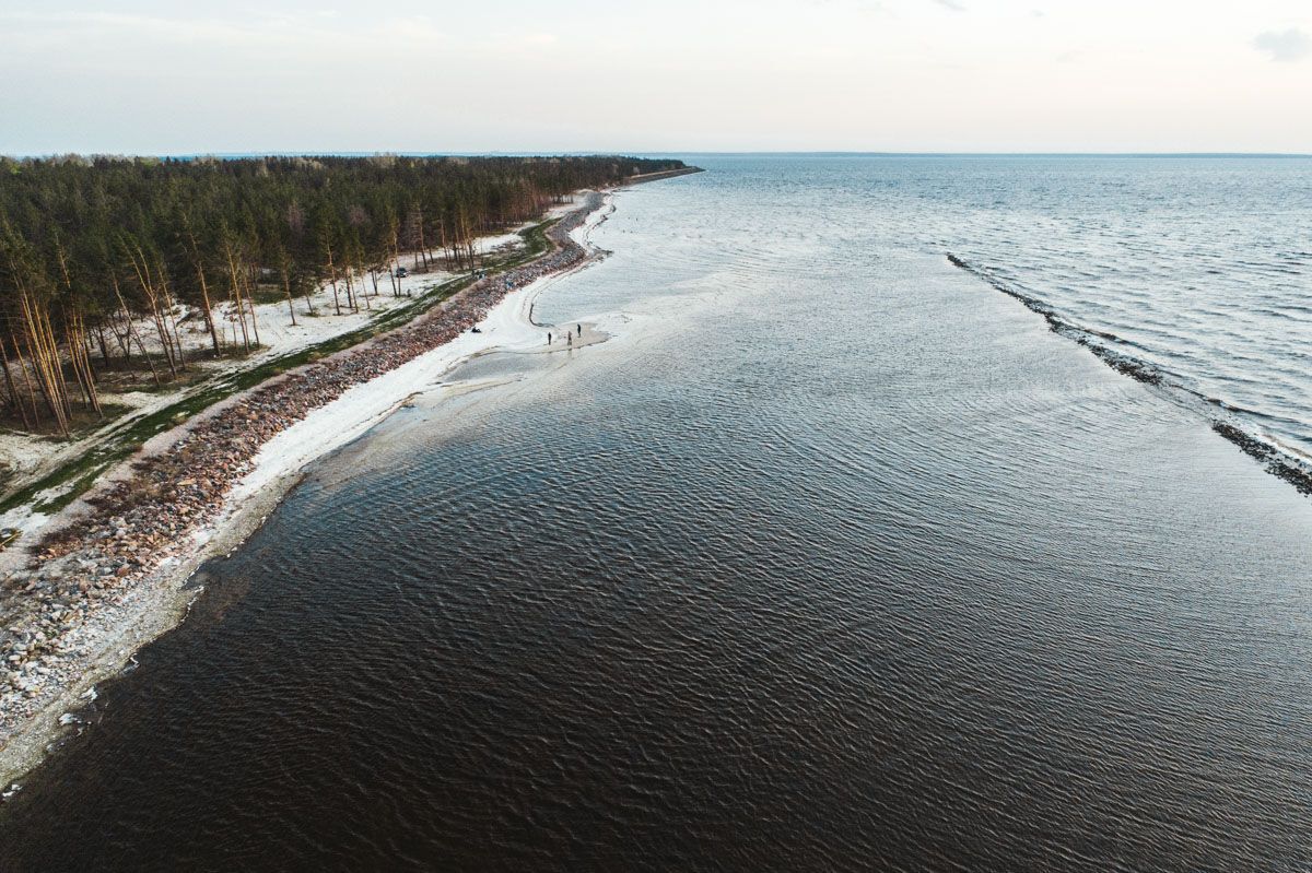 Київське море з висоти: опубліковані вражаючі фото і відео