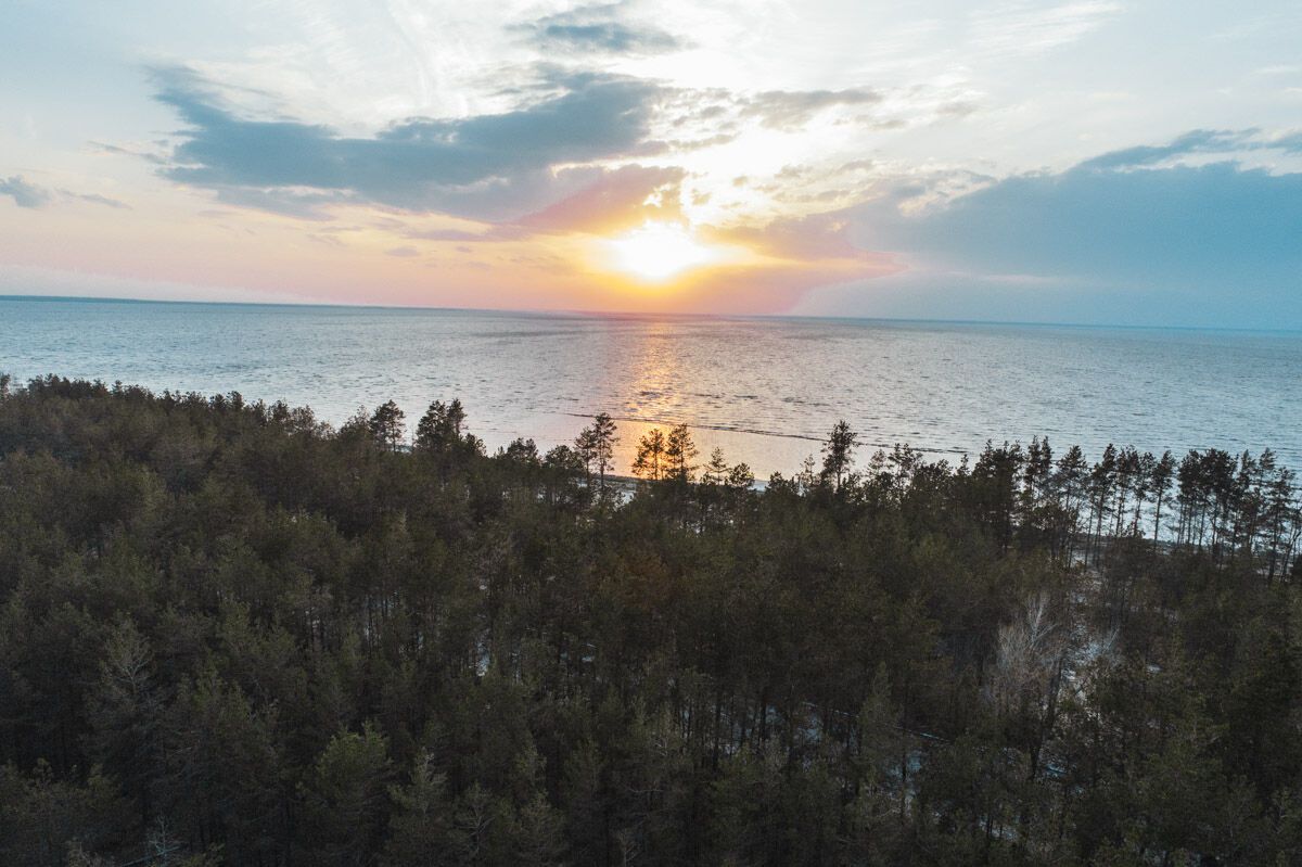 Київське море з висоти: опубліковані вражаючі фото і відео