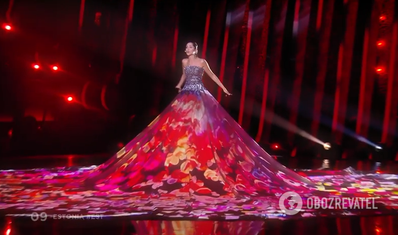 "Евровидение-2018": как выглядит самый дорогой наряд конкурса