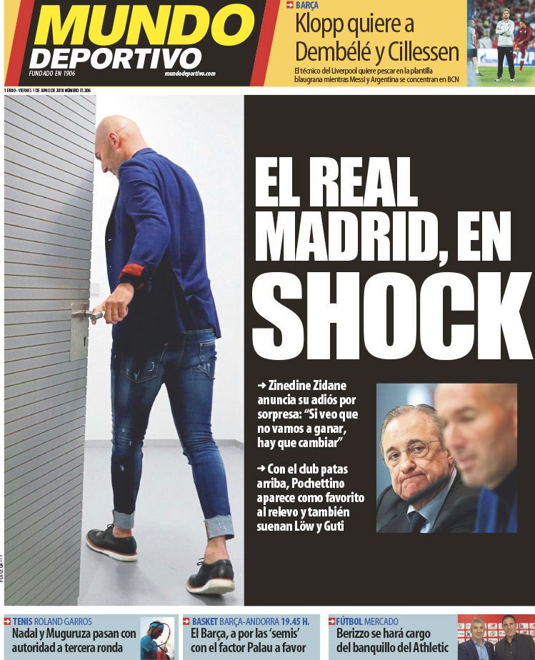 Каталонская Mundo Deportivo считает, что "Реал" в шоке