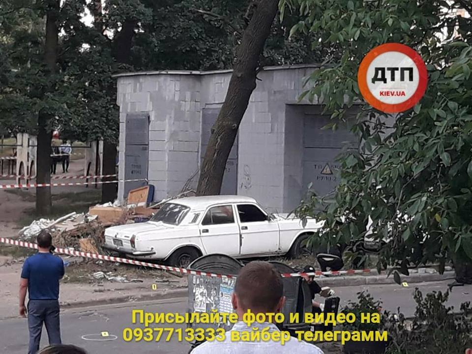 Вибух машини в Києві