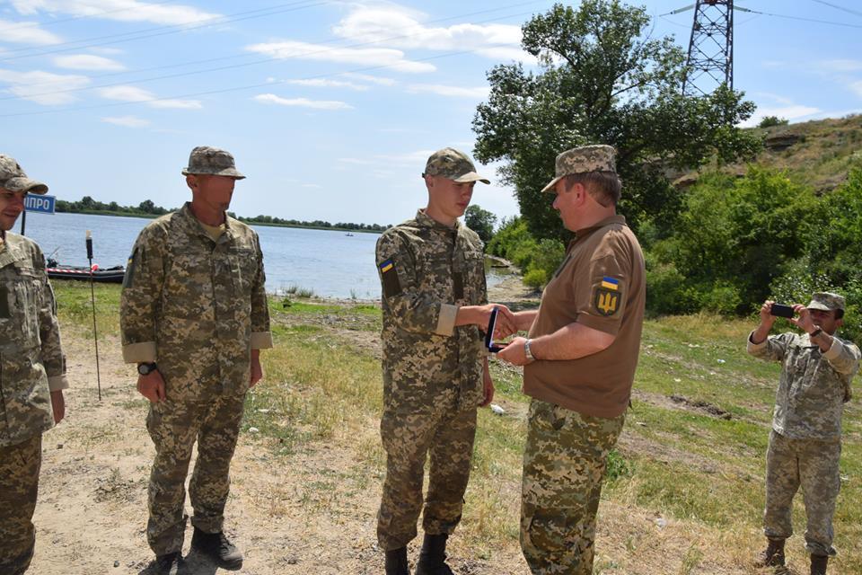 Удостоєні нагород: військові ЗСУ показали вищий клас при форсуванні річки