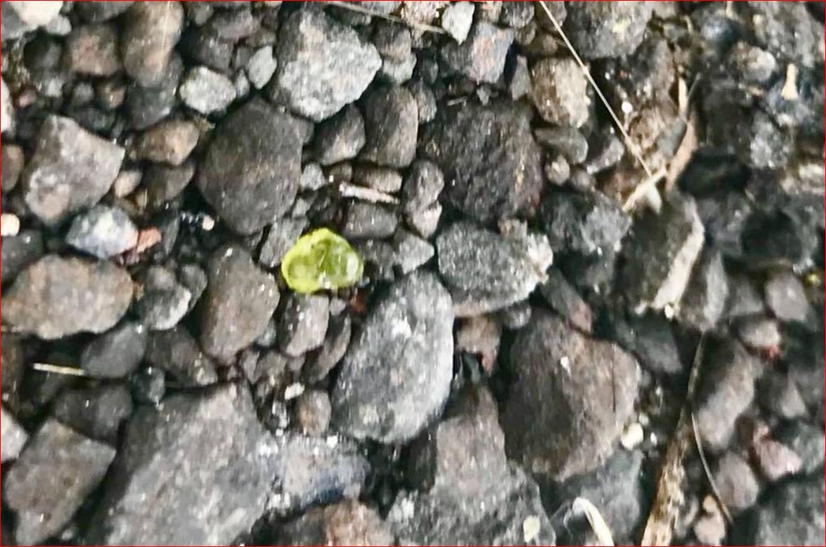 На Гавайях из вулкана посыпались драгоценные камни. Фото