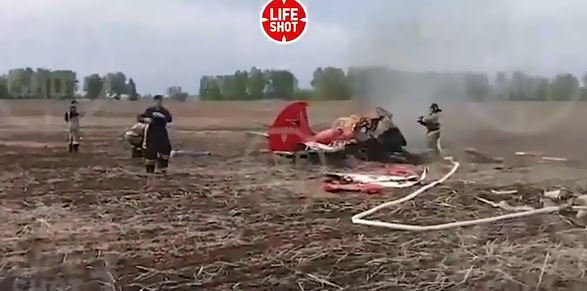 В России рухнул самолет: двое погибших