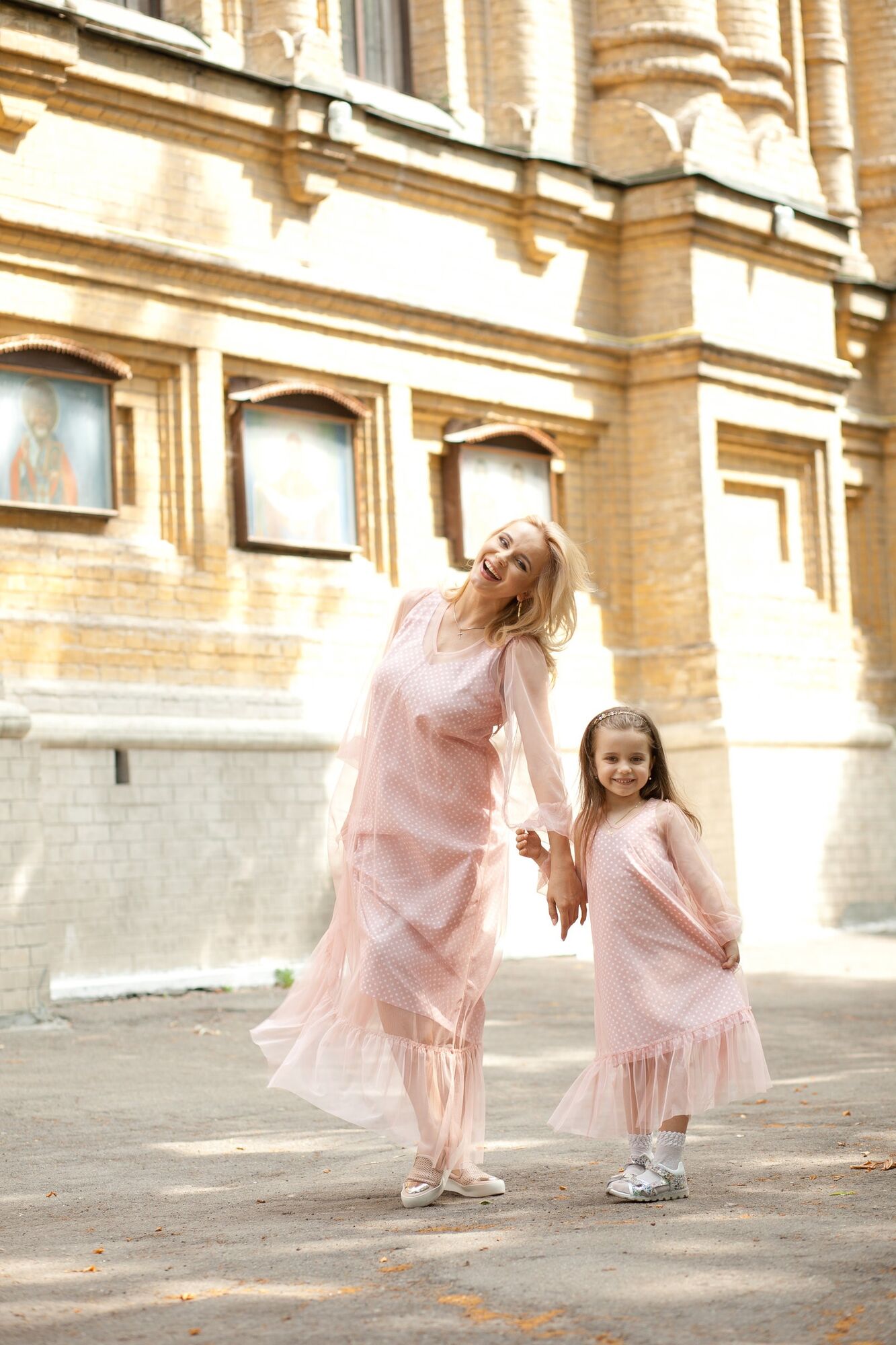 Лилия Ребрик с дочерью