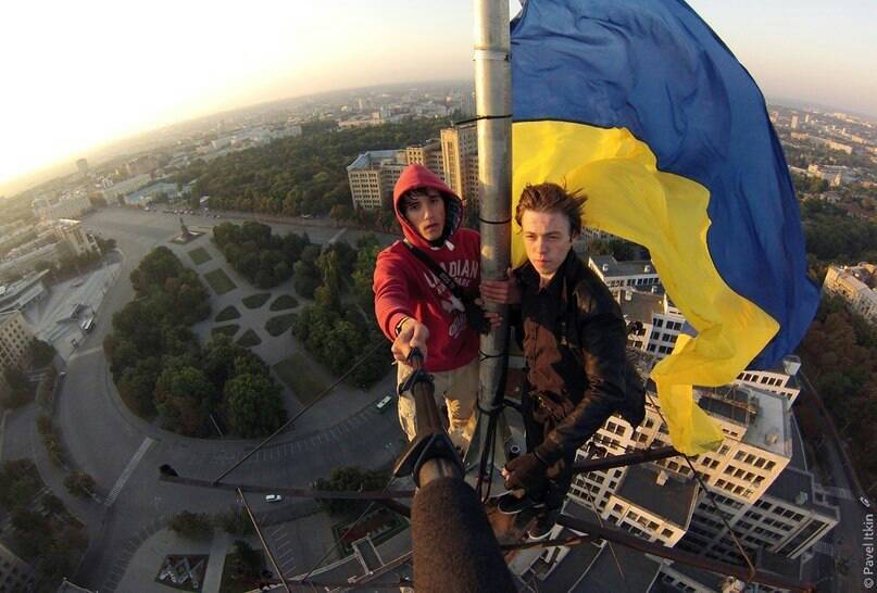 Руферы сняли Харьков с высоты: невероятные фото
