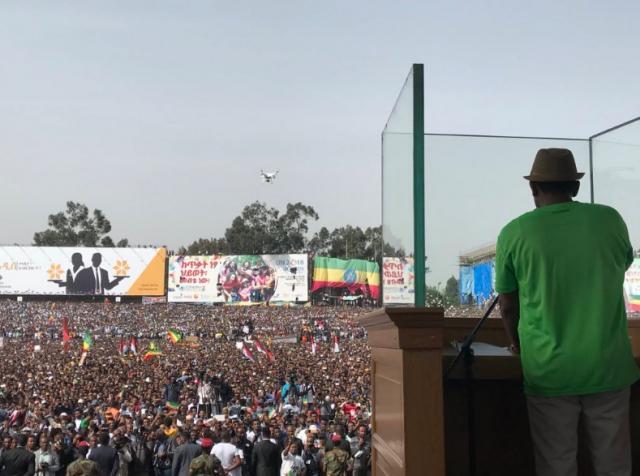 Выступление премьера в Аддис-Абебе