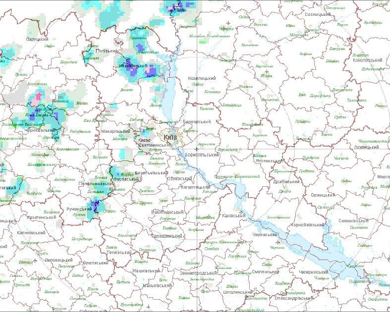 Украину накроют дожди: синоптик показала подробную карту