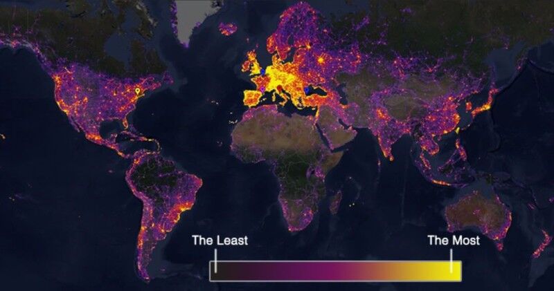 Дивовижні карти світу, які не показують в школі: фото