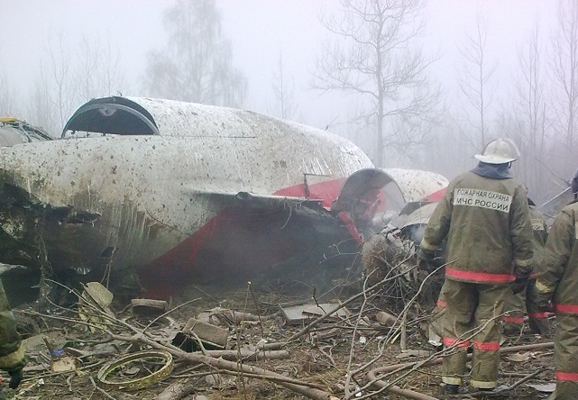 Крах Ту-154 під Смоленськом