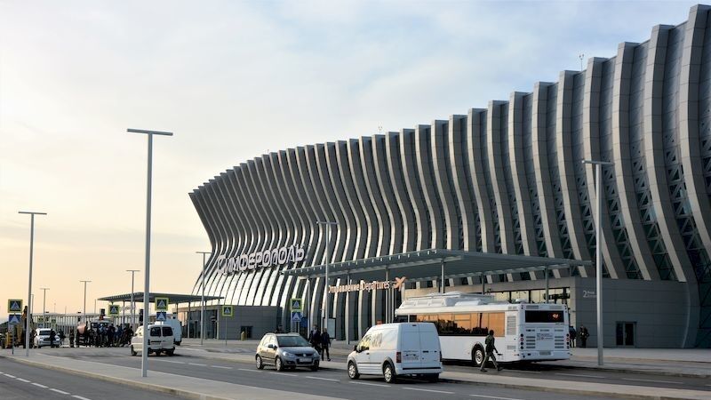 Новий термінал сімферопольського аеропорту