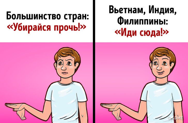 "Что ты сказал?" 14 обычных жестов, которые за границей не так поймут