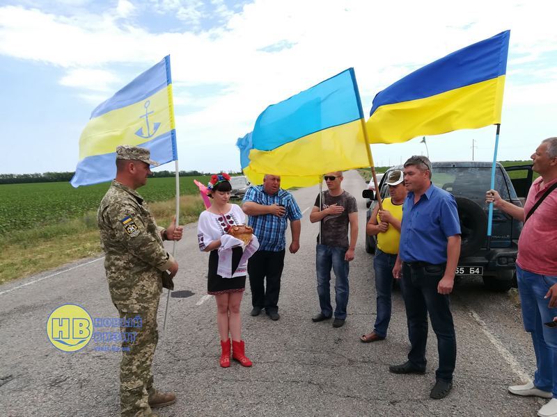 Возле Крыма необычно встретили бойцов ВСУ