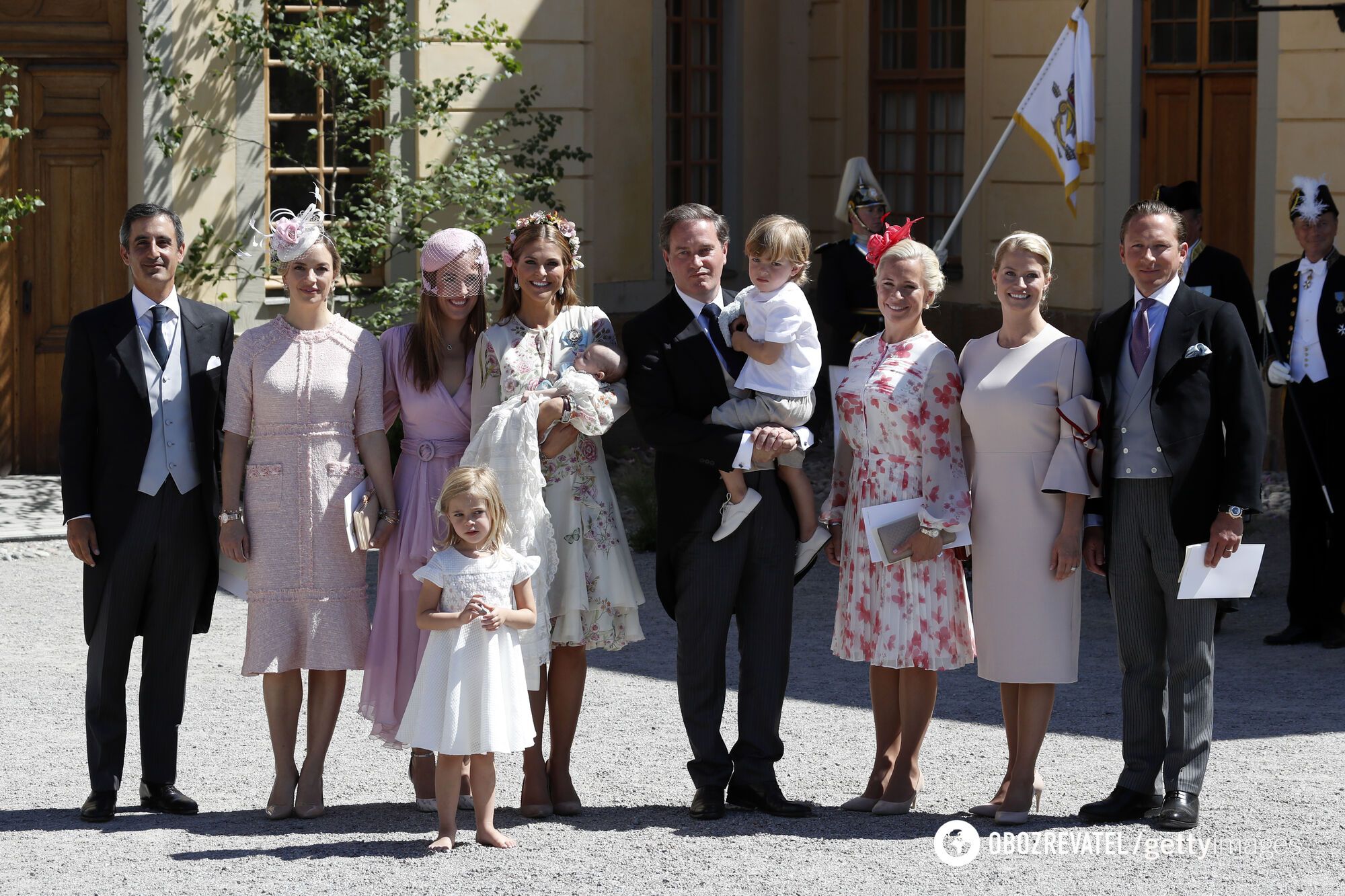 Шведская принцесса крестила младшую дочь