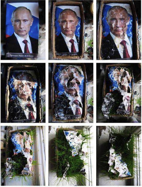 Девять стадий: в России показали, как "разлагается" Путин