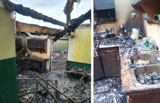 На Закарпатті згорів дитячий садок: фото і подробиці трагедії