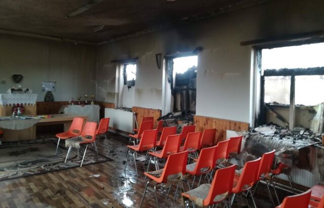 На Закарпатье сгорел детский сад: фото и подробности трагедии