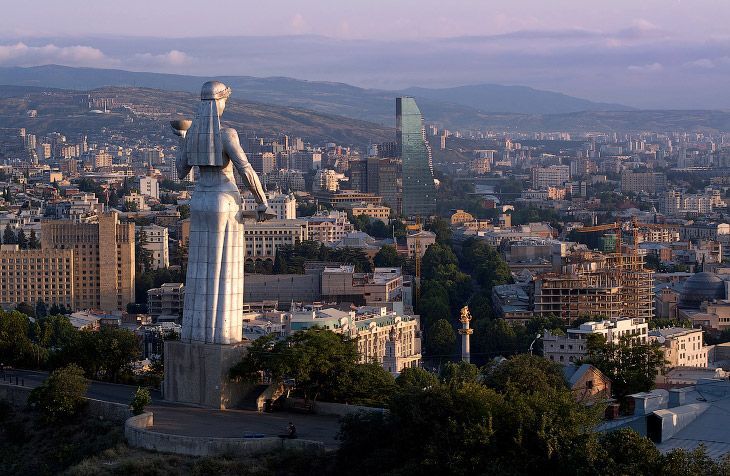 Невероятная Грузия: яркие фото с высоты птичьего полета