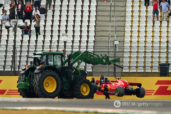 Гран-при Формулы-1 завершился катастрофой для Ferrari