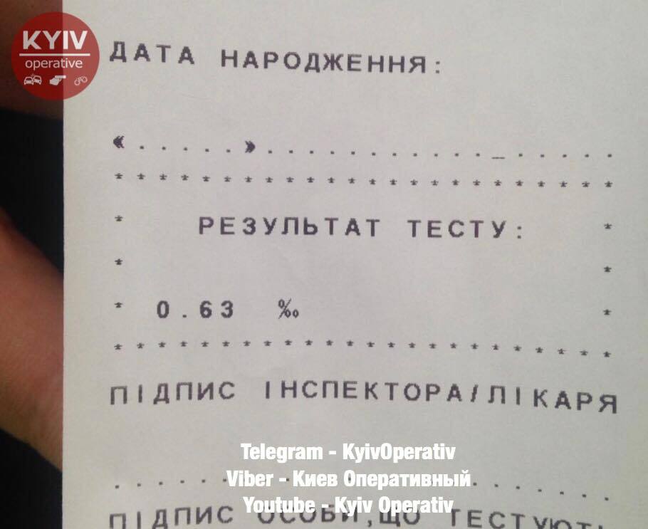 Под Киевом пьяный водитель вез полную маршрутку пассажиров