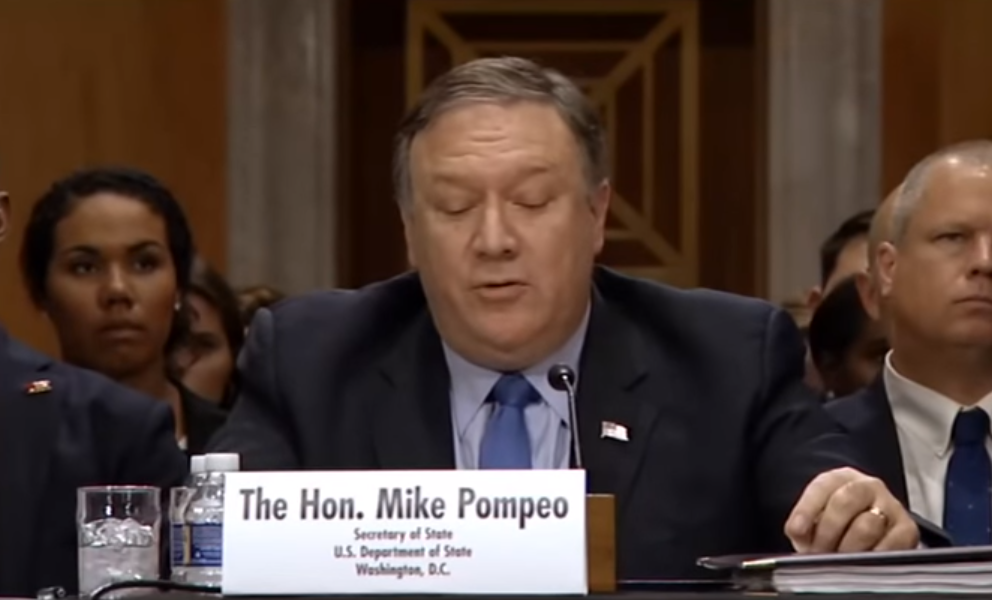 Про Крим, санкції та нахабну Росію: головні тези звіту Помпео перед Конгресом