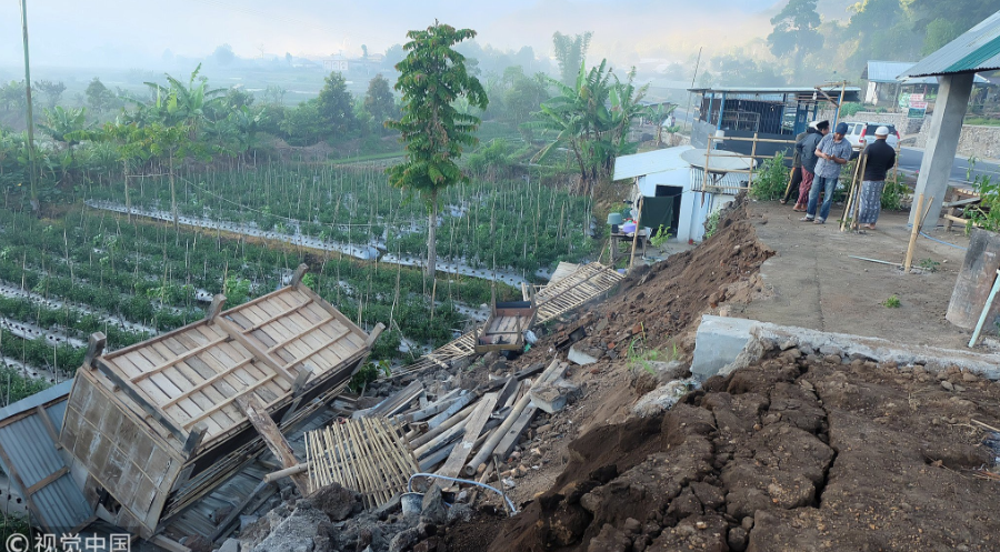 В Индонезии произошло мощное землетрясение: есть жертвы