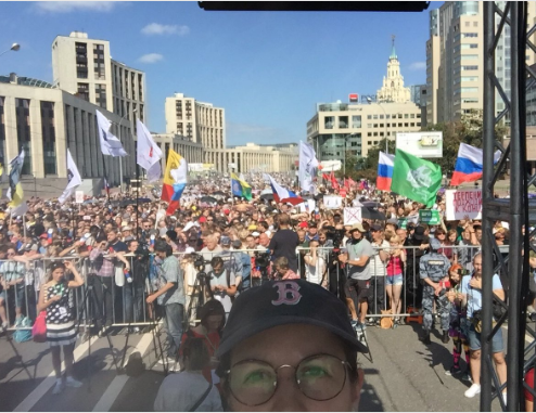 У Москві вийшли на протест проти Путіна