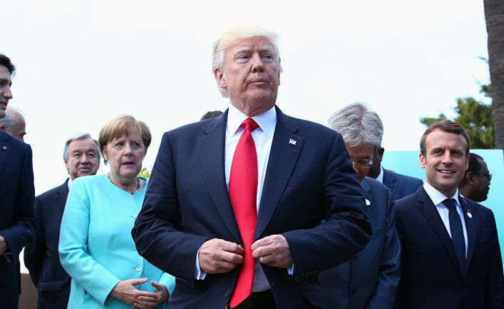 Дональд Трамп на саммите G7