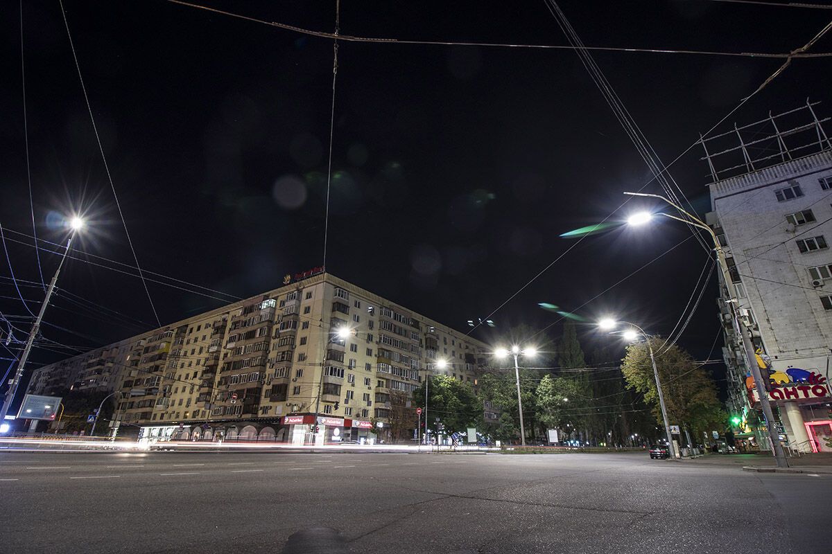 Как выглядит ночной Киев:  яркие фото столичного бульвара