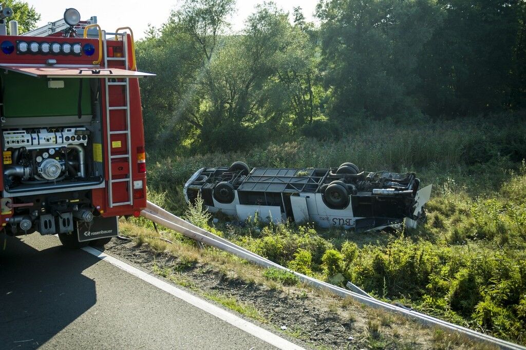 В Угорщині розбився автобус з українцями: з'явилися подробиці і фото