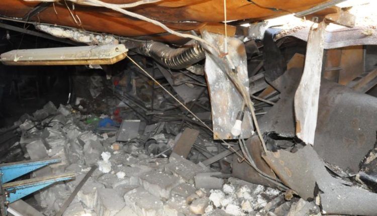 В Запорожье взорвался гараж, есть пострадавшие