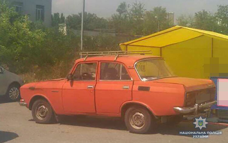 В Запорожье задержали пьяного водителя на угнанном автомобиле