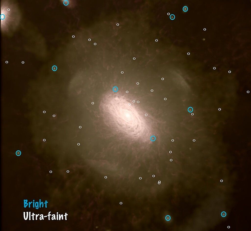 Найдены следы древнейшей галактики