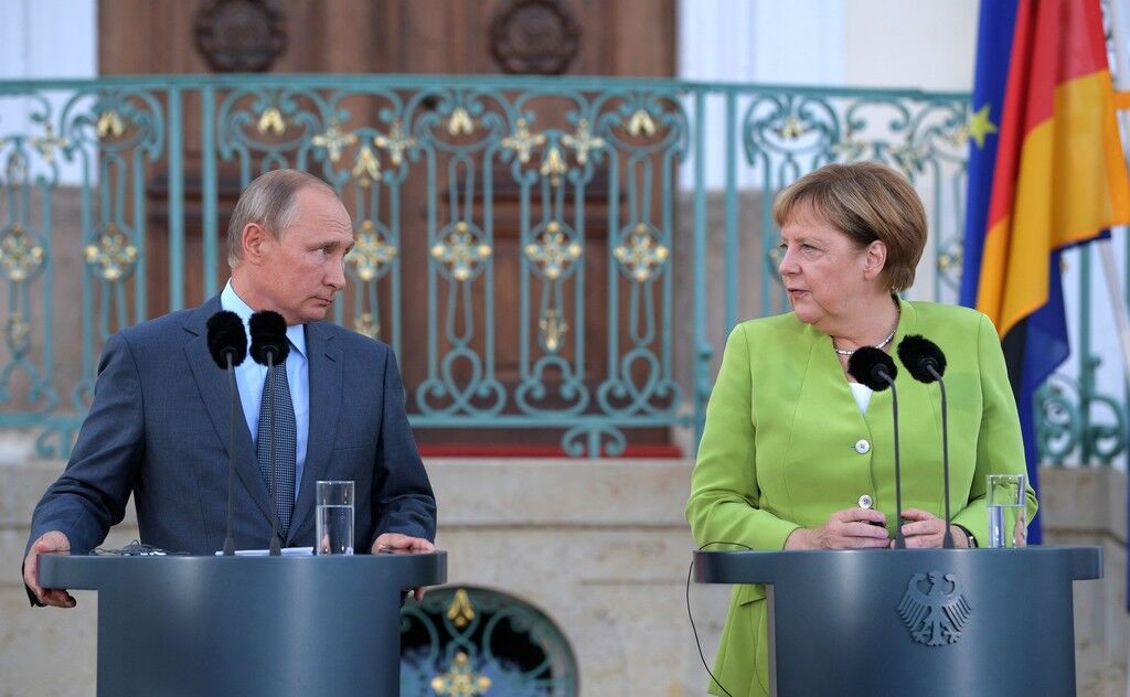 Зустріч Володимира Путіна і Ангели Меркель