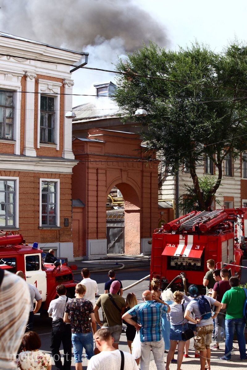 В Харькове загорелось культовое здание: все подробности ЧП