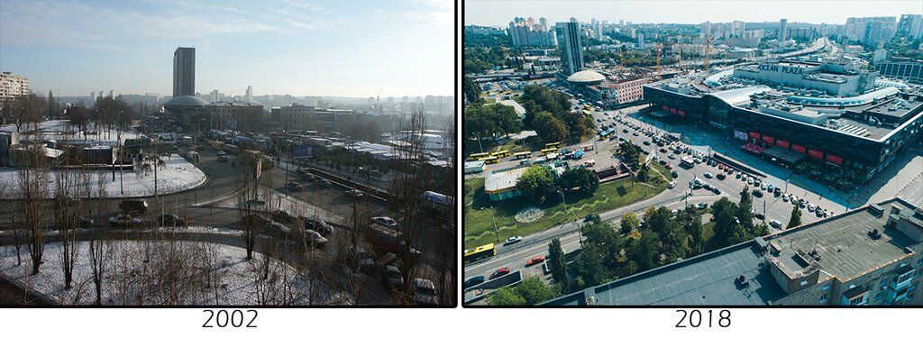 Как менялась Лыбедская: яркие фото Киева из прошлого века