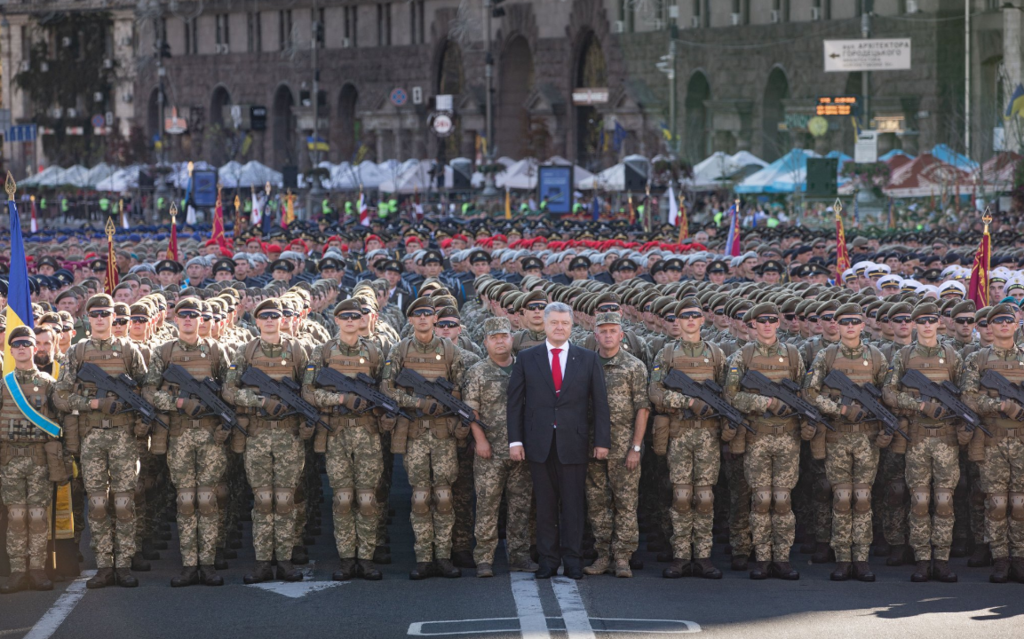 Петро Порошенко на репетиції