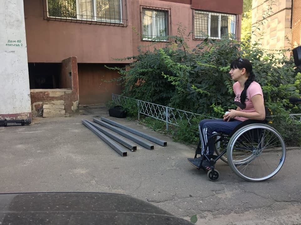 Війна за пандус у Харкові: скандал із паралімпійською медалісткою отримав продовження