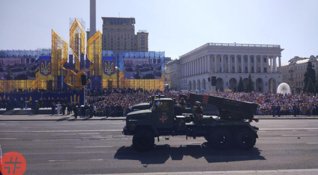 Вражаючий військовий парад в Києві: чим хвалилася Україна