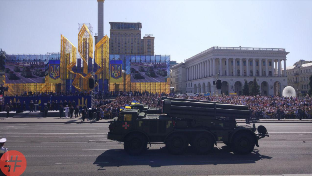 Вражаючий військовий парад в Києві: чим хвалилася Україна