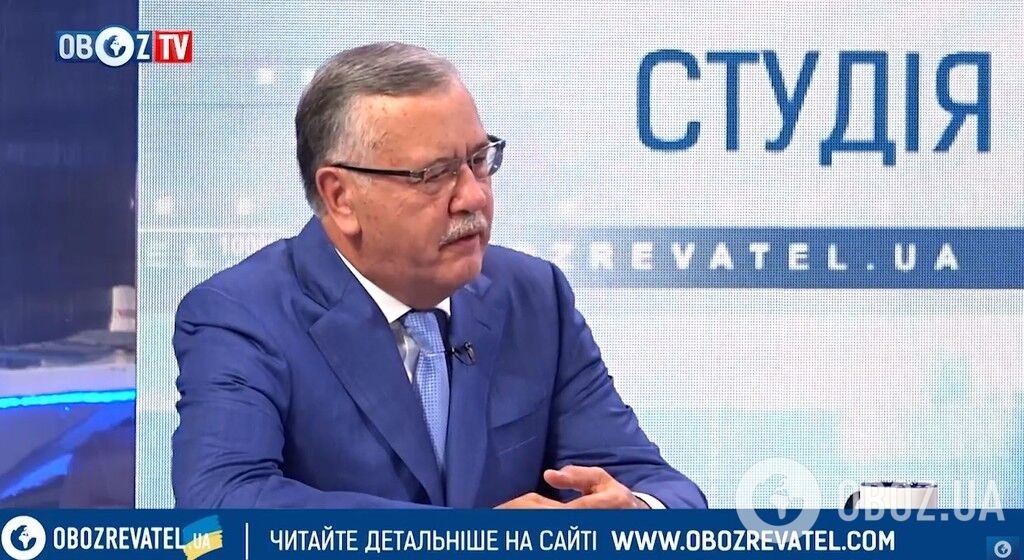 Анатолій Гриценко в студії ObozTV