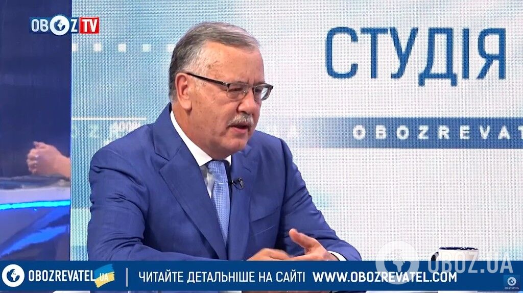 Анатолий Гриценко в студии ObozTV