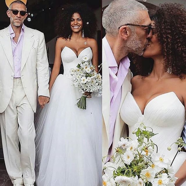 Актор Венсан Кассель одружився з моделлю, молодшою на 30 років: яскраві фото з весілля