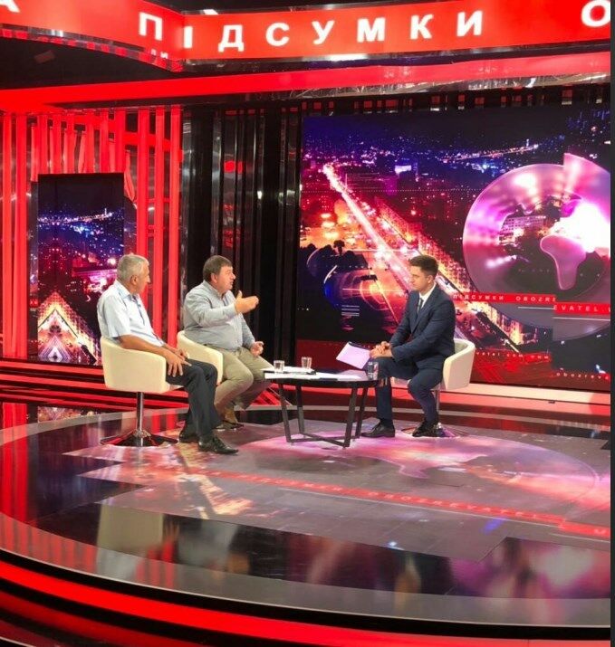 Александр Радуцкий и Александр Згиблов в программе "Пiдсумки"