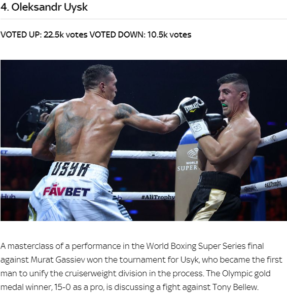 Англия на ушах: Ломаченко выиграл голосование за лучшего боксера мира