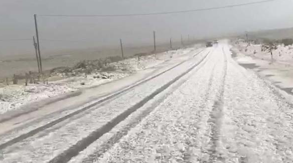 У Туреччині в розпал сезону випав сніг: опубліковані фото і відео