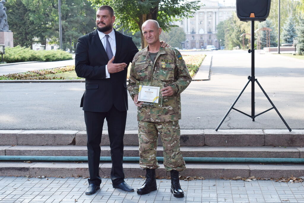 На Николаевщине ветеранам АТО дали денежные сертификаты на открытие бизнеса