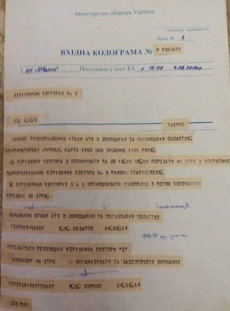 Приговор для генералов: опубликованы секретные документы по Иловайску