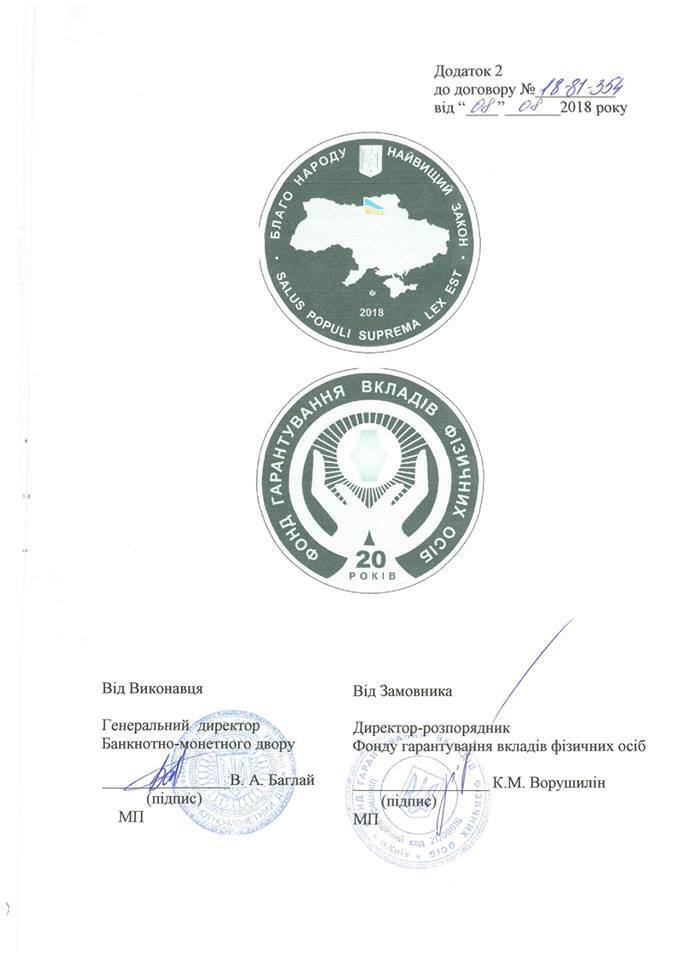"Благо народу": Фонд гарантування вкладів накупив медалей на 200 тис. грн
